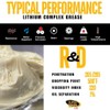 Lithium Complex Grease SUPERKOTE 2000 - White Lubricant Grease Superkote
