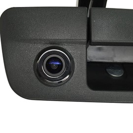 Master Tailgaters Replacement for Dodge Ram (2009-2017) Black Tailgate Handle with Backup Camera