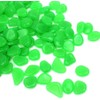 Pebble Stones 100Pcs, Luminous Cobblestones Glowing in Dark Glow Pebble