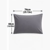 Matte Solid Color Pillowcase for Bedroom – Soft 100% Polyester