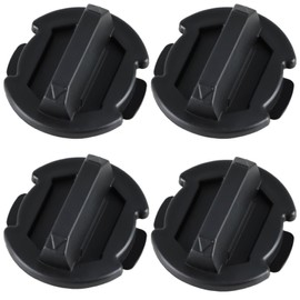 FUSCH 4 Pack Floor Drain Plugs Twist Drain Plugs Floor Plugs Trap Seals Compatible with Polaris RZR XP 1000 2014-2017/ RZR 900 2015-2017 / RZR Turbo 2016-2017/ General 1000 2016 2017 Replace#: 841469