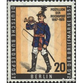 Prophila Collection Berlin (West) 176 (Complete Edition) Stamped 1957 Day of Stamp (Stamps for Collectors) Uniforms/Costumes