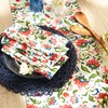 DII Outdoor Tabletop Collection, Garden Floral, Napkin Set, 6 Piece