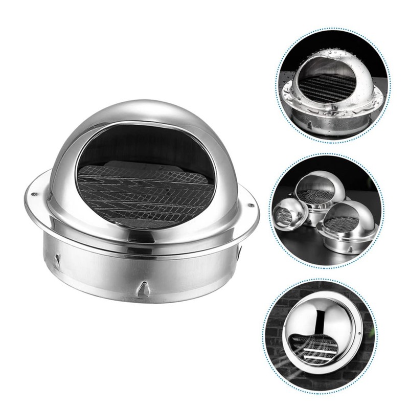 STOBOK Practical Range Hood Exhaust Cap Round Air Vent Cover