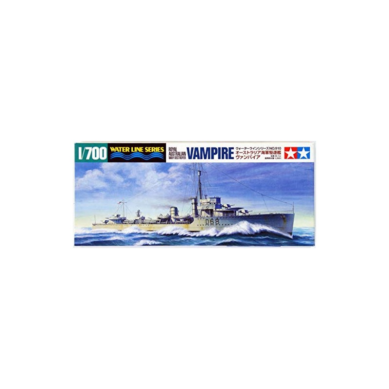 Tamiya Models Destroyer Vampire Ran 1/700