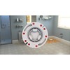 Oatey 43585 Spigot Fit Closet Flange, 3 in, PVC, 3-Inch,