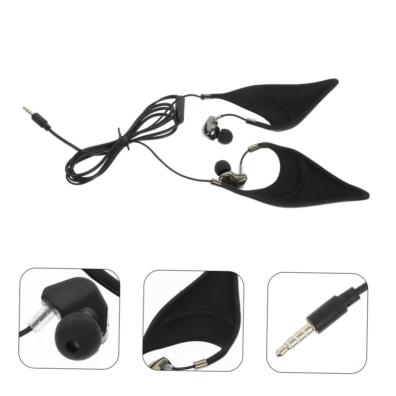 CIYODO Elves Ear Headset Wired Earphones with Microphone for Phone