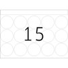 HERMA 32 mm DP1 Round Paper Matt Labels - Green