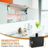 ZDRU 4 Pcs Cabinet Door Lamp Switch, On Off Closet