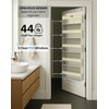 BRENIX Over the Door Organizer with 5 Large Pockets &