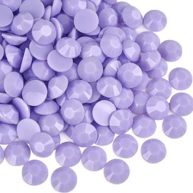 Blinginbox 2500PCS 3MM Resin Flatback Rhinestones,Solid Macaron Blue Purple Candy Color Resin Rhinestones Jelly Rhinestones Gems for DIY Crafts Mugs Bottles Tumblers Clothes Makeup Nail