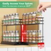 Mystozer Pull Out Spice Rack Organizer for Cabinet, Slide Out