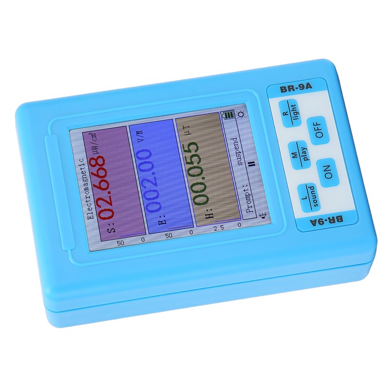 Electromagnetic Radiation ABS Detector Dual Purpose EMF Magnetic Field Tester