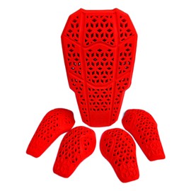CE Level 2 Certified Armor Pads, Level 2 Approved Back, Shoulder and Elbows Armor Protector Inserts for Motorcycle Jackets