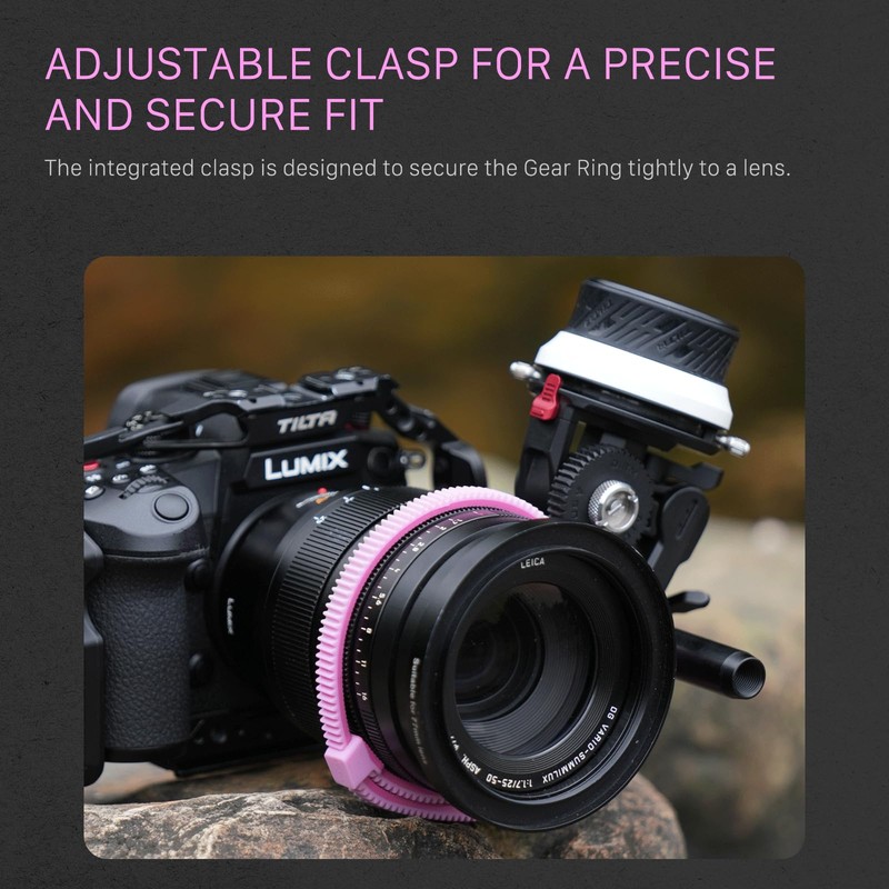 TILTA Universal Focus Gear Ring for Wireless or Mechanical Follow