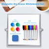 OWill Dry Erase Whiteboard, 25 X 25 cm Small Whiteboard