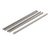 Sourcingmap M4 x 120mm 304 Stainless Steel Fully Threaded Rod