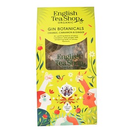 English Tea Shop Gin Botanicals Tea - Orange, Cinnamon & Ginger, 7 Pyramid Tea Bags