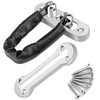 Cisixin Stainless Steel 304 Door Chain, Door Security Chain Lock