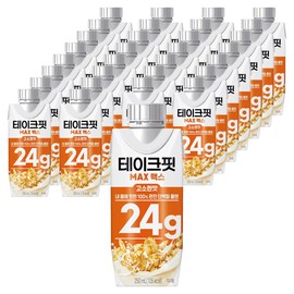 Take Fit Max Nutty Flavor Protein, 250ml, 48 count / 테이크핏 맥스 고소한맛 프로틴, 250ml, 48개