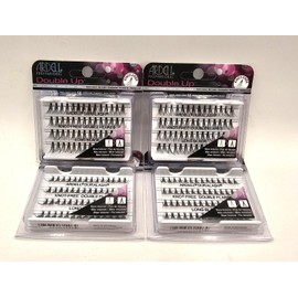 Ardell False Eyelashes 4 Pack Double Up Knot-Free Long Black #61496