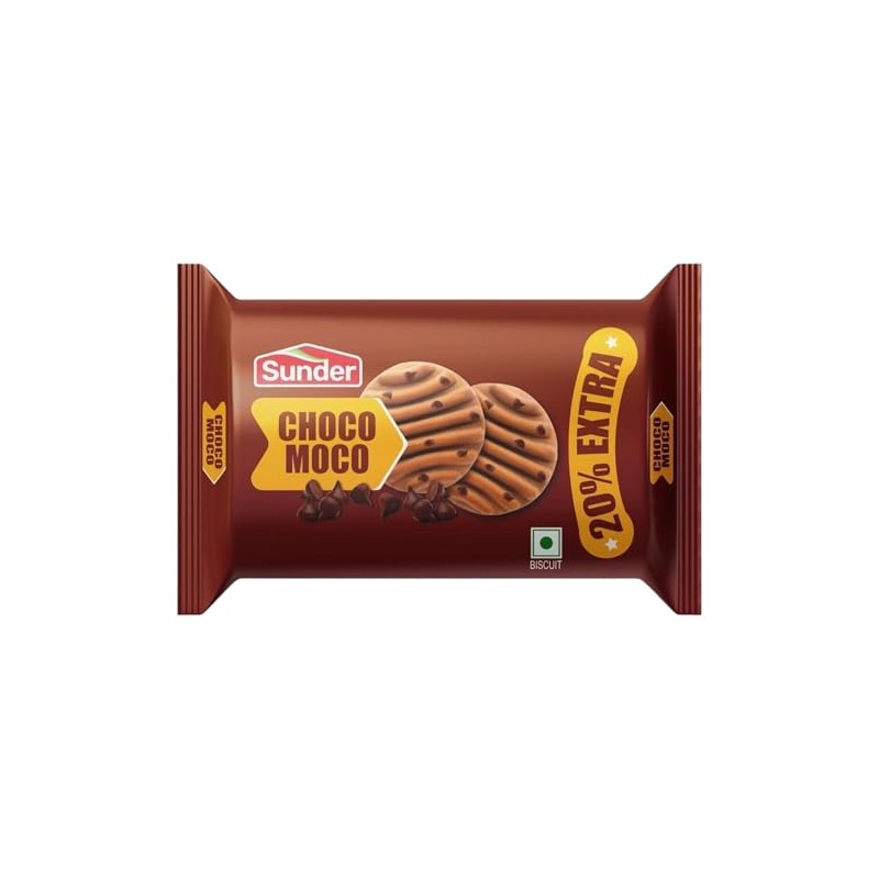 Sunder Choco Moco Biscuits – 12 Pieces Per Pack (4