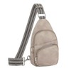 Shoulder Bag for Women Retro Leather Large Capacity Chest Bag