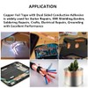 PLAXIARY Copper Foil Tape with Double Conductive Adhesive Copper Tape