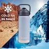 Grazie 18 Oz Stainless Steel Water Bottle – Double Wall