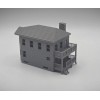 Mr Craft Structures HO Scale Two-Story House