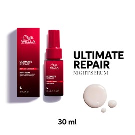 Wella Professionals ULTIMATE REPAIR Night Hair Serum | Protection Against Night Stressors for All Hair Types | 1 Fl Oz