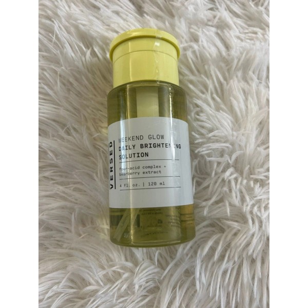 versed New VERSED Weekend Glow Daily Brightening Solution 4 fl