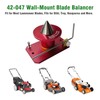 Upgraded Lawn Mower Blade Balancer – Professional Magnetic Wall-Mounted Blade