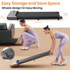 Lacuffy Under Desk Treadmill，2024 Upgraded Smart Walking Pad Tredmill, Desk