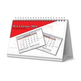 2024 One Month to View UK Stand Alone Desk Office Table Calendar Planner by Arpan