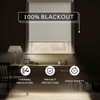 No Drill No Tools 100% Blackout Roller Shade | UV