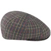 Kangol Pattern Flexfit Cap Grey Plaid, Large-X-Large