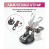 Flaconi 4pcs Suction Cup Car, Suction Cup Hooks, Suction Cup