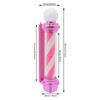 TFCFL Barber Pole Pink White Stripes with LED Light,Salon Spa