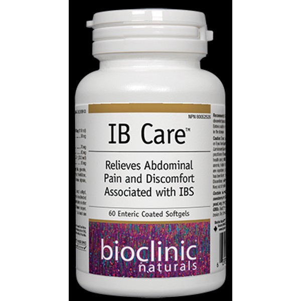 Bioclinic Naturals IB Care 60 Enteric Coated Softgels