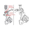 4Pcs Car Camber Bolt 4 Wheel Correction Alignment Adjustable Tool
