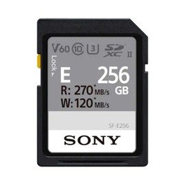 Sony 256GB UHS-II Class 10 E Series SD Memory Card SF-E256