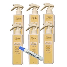 Tyler Candle Company - Spray On Demand - Diva fragrance - 227g / 8oz Pack of 6 w/Bentley stain remover Pen !