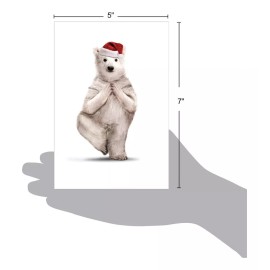 The Best Card Company  12 Tarjetas De Navidad En Caja Con So