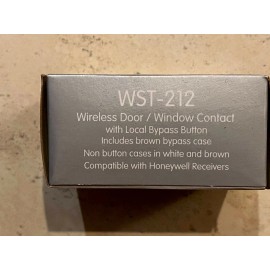 Ecolink WST-212 WIRELESS SENSOR DWS WITH BYPASS BUTTON, 345MHz, New