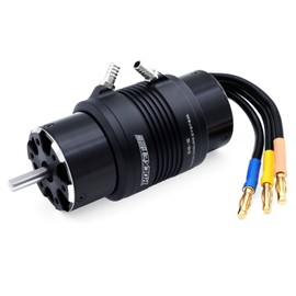 3680 Brushless Rc Boat Motor, Surpass Hobby 1500KV Brushless Motor with Cooling Set for RC Boat(1500kv)