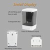 NUHOUSEBABY Manual Soap Dispenser Kitchen Bathroom Wall Mounted Commercial Soap