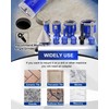 SHDIATOOL Diamond Drilling Core Bits Set Chamfer Bits for Porcelain