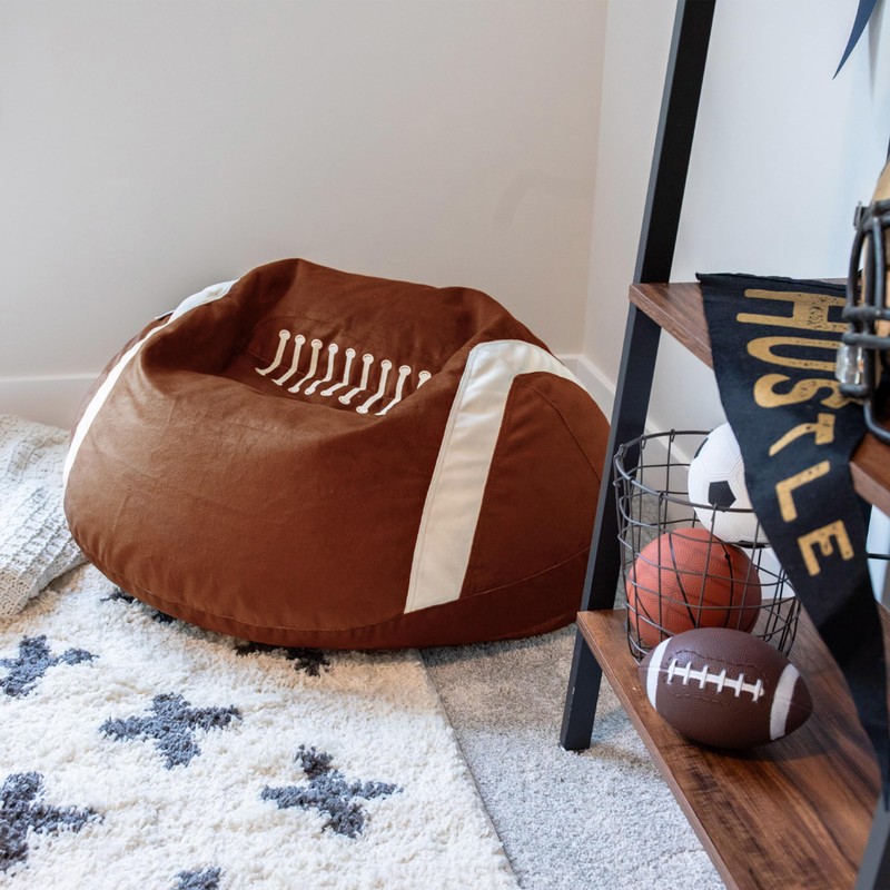 Big Joe Sports Ball Child-Sized Bean Bag Chair for Kids,