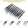 Unbranded 8PCS Anti-Static Tweezers Set for Electronic Repair, Handicraft, Laboratory,